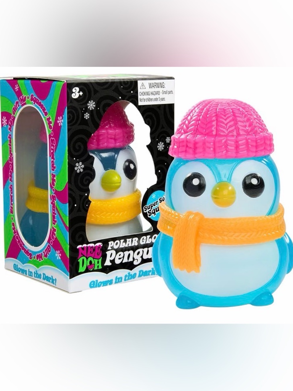 Needoh Polar Glow Penguin